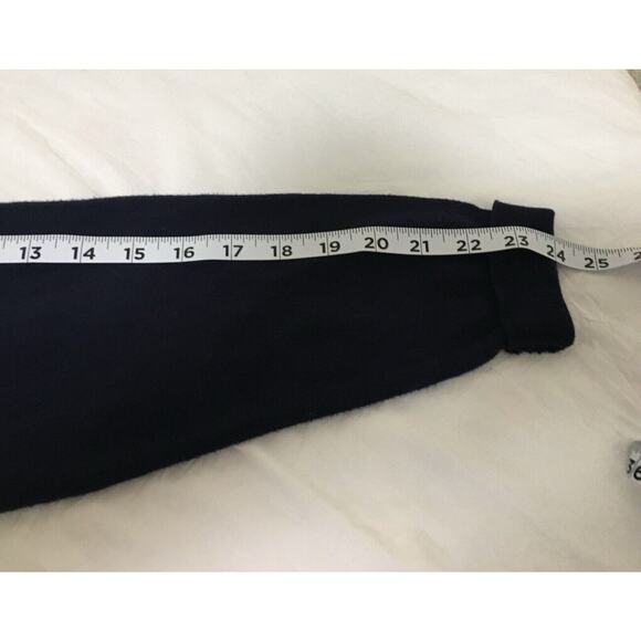 VTG Men’s Andrew Rohan Size M Navy Embroidered USA Network Logo Pullover Sweater - Picture 8 of 8